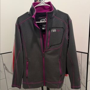 FXR Gray and Pink Jacket